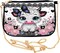 5D DIY Diamond Painting Purse, Rose Calf Diamond Art Kit Cosmetic Bag, Shoulder Zip, Can be Used as a Gift for Friends